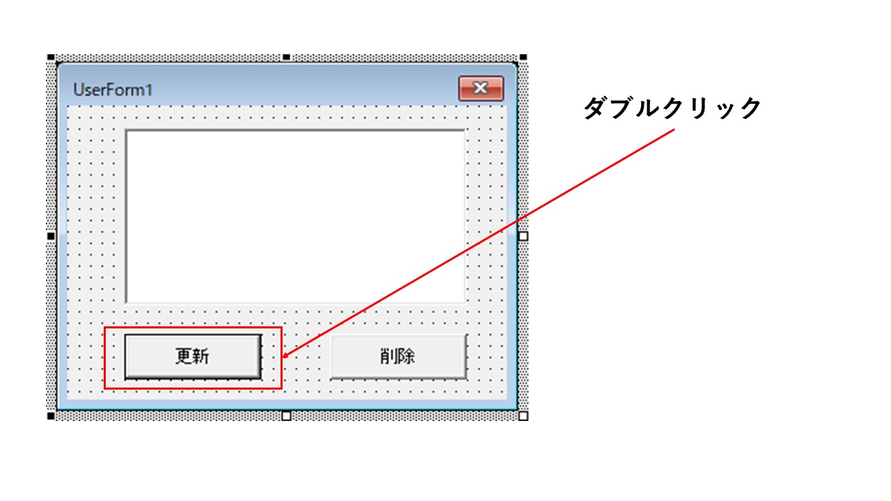 リストボックスの使用方法の説明画像です